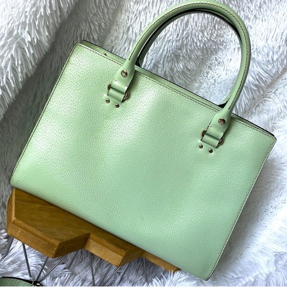 Kate Spade ♠️ Wellesley Durham Satchel Crossbody GUC - Picture 3 of 13